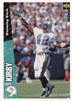 Terry Kirby Miami Dolphins 1996 Upper Deck Collector's Choice NFL #303